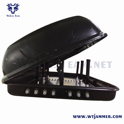 kopen 600W 500M 13 Band Signal Jammer voor Walkie Talkie VHF UHF UMTS GSM Mobiele telefoon online vervaardiging