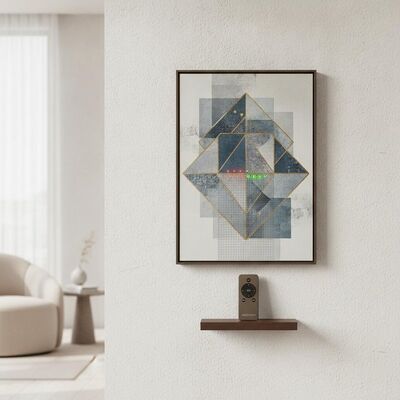 kopen Decoratieve muurkunst verborgen signaal jammer afstandsbediening mobiele telefoon signaal schild voor stille kamers online vervaardiging