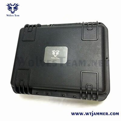 kopen 1000M Drone Uav Jammer WIFI 5.8G GPS Gevangenis Cell Phone Signal Jammer online vervaardiging