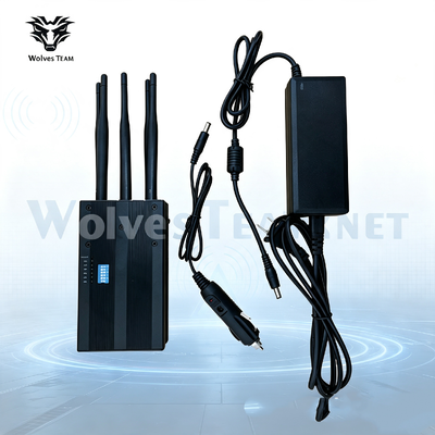 kopen Handheld Signal Jammer Compact Portable Jammer Device om cellulaire WiFi GPS en radiosignalen in verschillende omgevingen te blokkeren online vervaardiging