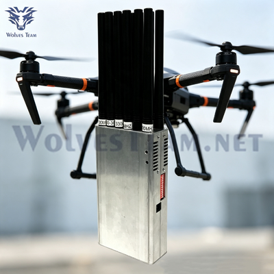 Kopen Low Cost Factory Direct Handheld Signal Jammer Korte afstand 5‐15m Jamming Coverage 2G 3G 4G WiFi GPS 315‐433MHz Signal Blocker voor veiligheidsgebruik online vervaardiging