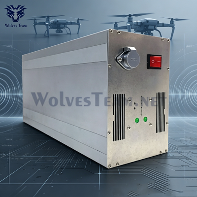 Kopen Fabrieks 20W signaalblokker RF-jammer module met omnidirectionele antenne, 360 graden volledige dekking voor aangepast anti-UAV-verdedigingssysteem online vervaardiging
