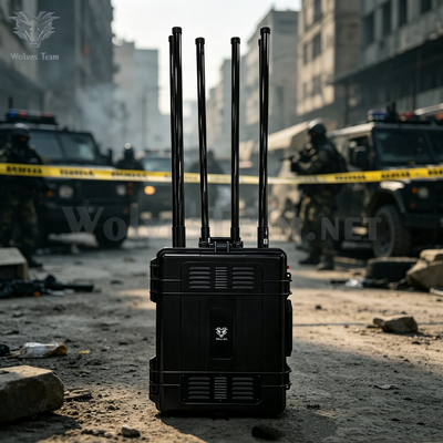 Kopen Draagbare signaalverstormer voor signaalverstoring met afstandsbediening voor veiligheid bij bomverwijdering en tijdelijke EOD-locaties online vervaardiging