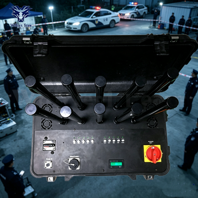 Kopen Buiten draagbare signaalverwarmer met ingebouwde batterij en aanpasbare frequenties voor tijdelijke high-profile bijeenkomsten en evenementen online vervaardiging