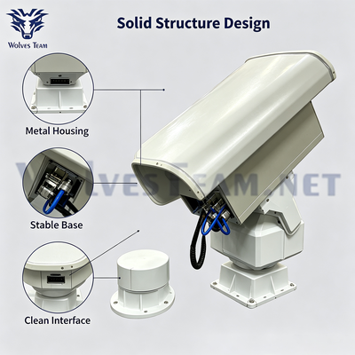 Kopen 600W 6-kanaal PTZ Directional Anti-Drone System met GPS L1 2.4G 5.8G Jamming online vervaardiging