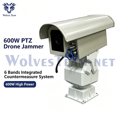 Kopen 600W 6-kanaals PTZ Directionele UAV Jammer met Slim Koelsysteem online vervaardiging