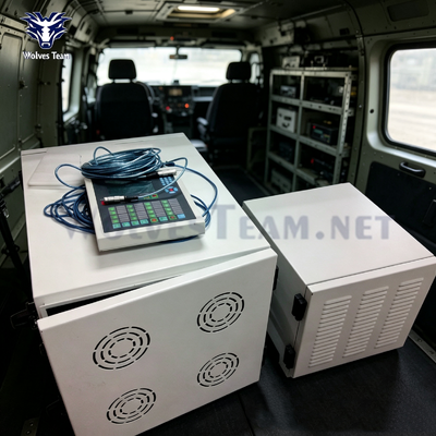 Kopen Multibandsignaalonderdrukker UHF VHF WiFi GPS, anti-tracking en anti-remote-bombescherming voor wetshandhaving online vervaardiging