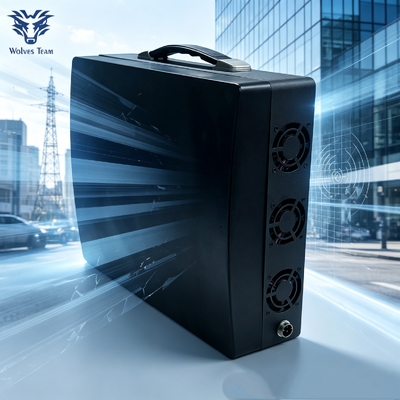 Kopen Binnen 8-kanaals Custom Frequentie Signaalblokker Anti-Drone WiFi En Bluetooth Jammer Voor Examenhal Anti-Fraude Bescherming online vervaardiging