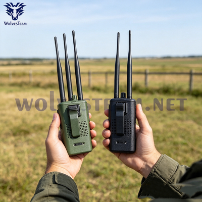 Kopen Handheld Drone Detector Ingebouwde Batterij Omni Antenne Automatisch Alarm Aangepaste Frequenties online vervaardiging