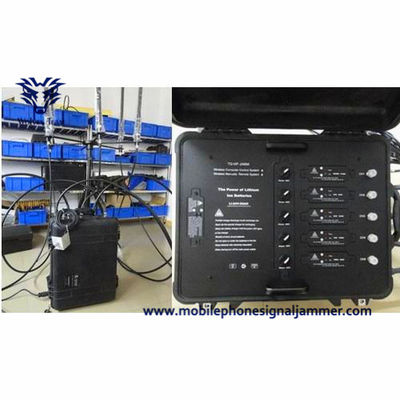 Draagbaar pas GSM CDMA 3G 4G 5G WiFi VHF van de Frequentie Hoge Macht UHFstoorzender aan