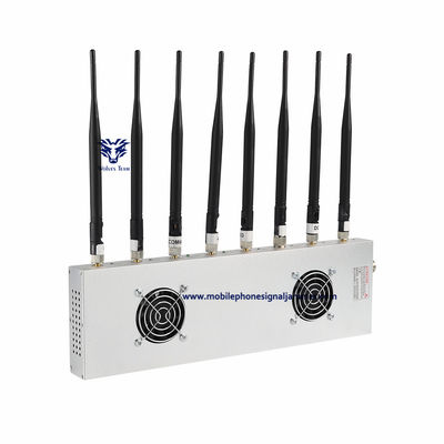 kopen 70W 7 kanalen Cell Phone Signal Jammer High Power GSM 3G 4G 5G Jammerbereik 100 meter online manufacture