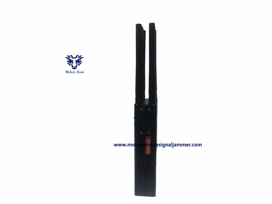 Draagbare 10 antenne Mobiele telefoon Signaalstoorzender PCS CDMA 3G 4G 5G WiFi GPS Signaalstoorzender