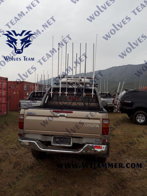 UHFgsm CDMA 500m van VHF 3G 4G Mobiele de Telefoonstoorzender van 400w