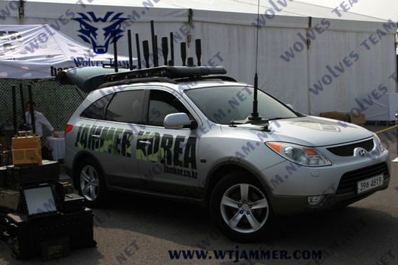 kopen Schokbestendige multiband 300W UHF VHF draadloze signaaljammer online manufacture