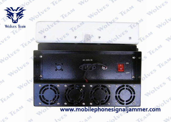Krachtige gevangenisstoorzender Mobiele telefoonstoorzender WiFi Bluetooth met directionele paneelantennes