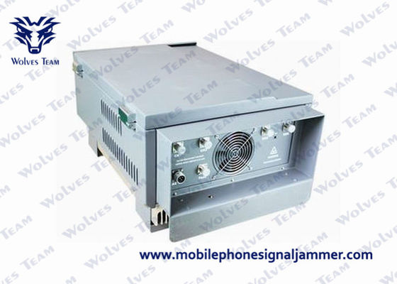 High Power Celluar Signaalstoorzender CDMA GSM 4G 5G WIFI Bluetooth Metalen Behuizing Goed Koelsysteem