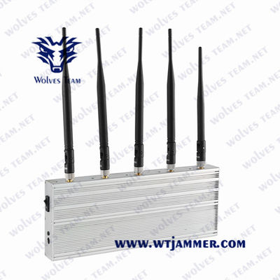 10W de krachtige GPS-Signaalstoorzender Glonass Alle GPS L1 L2 L3 L4 L5 50 aan 60Hz snakt Levensduur 80 meters