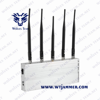 10W de krachtige GPS-Signaalstoorzender Glonass Alle GPS L1 L2 L3 L4 L5 50 aan 60Hz snakt Levensduur 80 meters