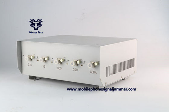 Slimme Mobiele Telefoon Signaal Stoorzender Blocker WiFi Bluetooth/5G/GPS/Lojack/UHF/VHF Signaal Stoorzender 150 meter bereik