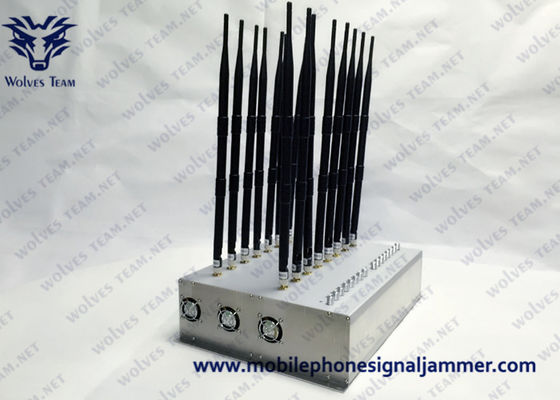 Het slimme Mobiele van de Stoorzenderwifi Bluetooth /5G/GPS/Lojack/UHF/VHF van de Celtelefoon de Hommelsignaal Blokkeren