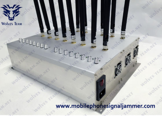 Het slimme Mobiele van de Stoorzenderwifi Bluetooth /5G/GPS/Lojack/UHF/VHF van de Celtelefoon de Hommelsignaal Blokkeren