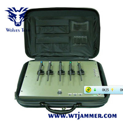 EIRP 25W 50 Stoorzender van het Meter2g 3G 4G de Cellulaire Draagbare Signaal