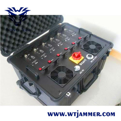 Multiband 400m Hoge de Waaier Mobiele Stoorzender van 300W