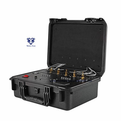 All In One Waterdichte Outdoor 25-6000 MHz Signaalstoorzender High Gain Omni-directionele antennes tot 2000 meter