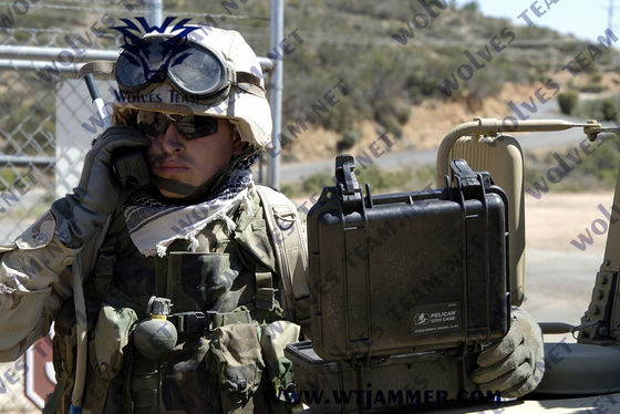 De draagbare 600 Stoorzender van het Wattsuhf300mhz VHF Militaire Signaal