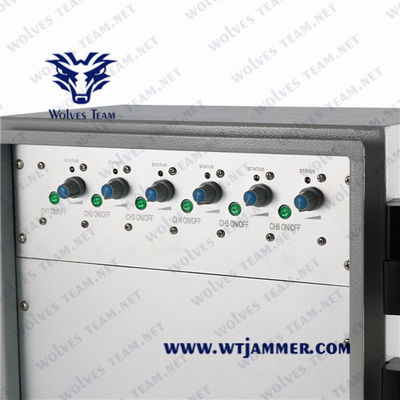 GSM800 DCS1800 PCS1900 150m Openlucht het Signaalstoorzender van 165W