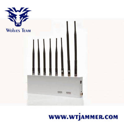 10 banden 16 Stoorzender van het Watts3g 4G GPS WiFi LoJack VHF de UHFsignaal