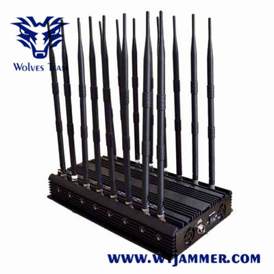 18 Antennes 60M allen in Één Stoorzender van het de Telefoonsignaal van GPS WiFi Mobiele