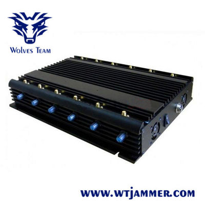 12 banden 50m 20W-GSM het Signaalstoorzender van DCS 3G 4G WIFI GPS rf