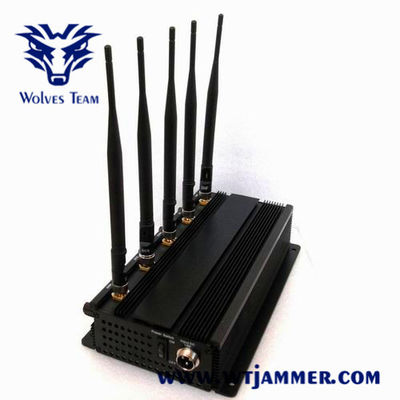 Krachtige GSM van 11W 40m CDMA Celtelefoon en Wifi-Stoorzender