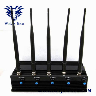 Krachtige GSM van 11W 40m CDMA Celtelefoon en Wifi-Stoorzender