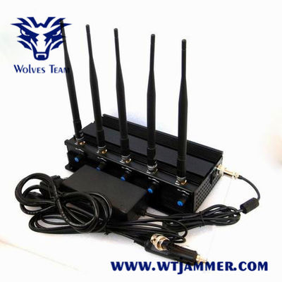 Krachtige GSM van 11W 40m CDMA Celtelefoon en Wifi-Stoorzender