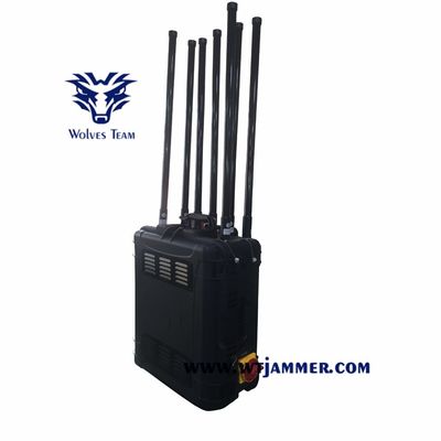 Van de de Stoorzenderrf WIFI Cel van de voertuigbom de Stoorzender van het de Telefoonsignaal met DDS Konvooi Blokkerend Systeem