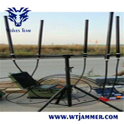 6 van de banden Militaire 1500 Meters 300W IED Bom de Stoorzender