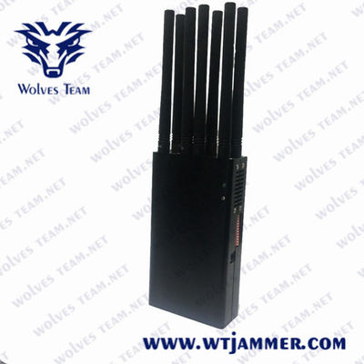 8 Stoorzender van het antenne de Draadloze 30m 8W Handbediende Signaal
