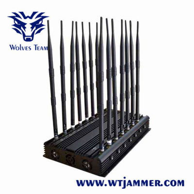 Regelbare 14 Antennes GPS Lojack 50m Mobiele de Telefoonblocker van 35W