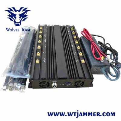 Regelbare 14 Antennes GPS Lojack 50m Mobiele de Telefoonblocker van 35W