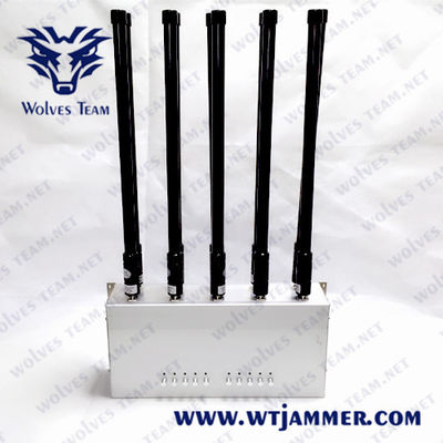 Volledige Frequentie 8 Mobiele de Telefoonstoorzender van Bandenwirelss 18W