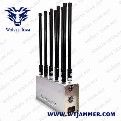 Hoge Macht 100m Blocker van de de Celtelefoon van 80W GPS LoJack 3G