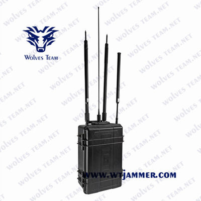 UHFvhf350mhz Walky - de Stoorzender van het het Voertuigsignaal van Talky 800W