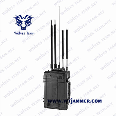 UHFvhf350mhz Walky - de Stoorzender van het het Voertuigsignaal van Talky 800W