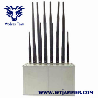 van de de Banddesktop van 50W 14 GSM van WiFi Lojack CDMA Signaalstoorzender