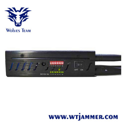 8 antenne 20M Mobiele de Telefoonstoorzender van 6W WiFi 3G 4G