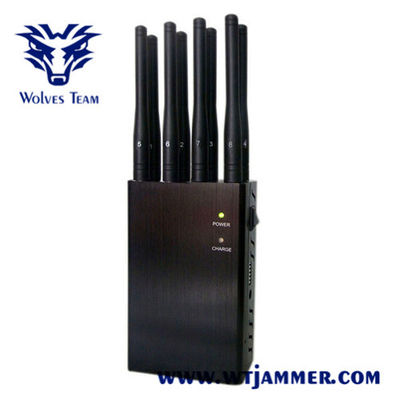 8 antenne 20M Mobiele de Telefoonstoorzender van 6W WiFi 3G 4G