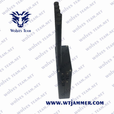 6 Stoorzender van de antennes de Handbediende 3G 4G 6W Mobiele Telefoon