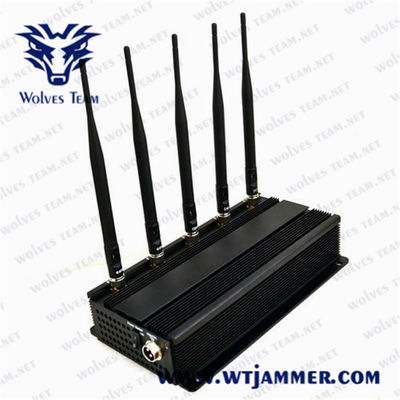 25 Meters van de het Signaalstoorzender van 2.4G 4.9G 5.0G 5w Wifi het Apparaten